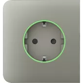 Бічна панель для вбудованої розетки Ajax SideCover (smart) Olive (59998.163.OL)