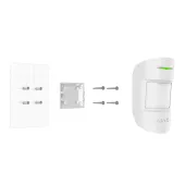 Кріпильна панель Ajax SmartBracket для MotionProtect, CombiProtect Black (9637.09.BL)