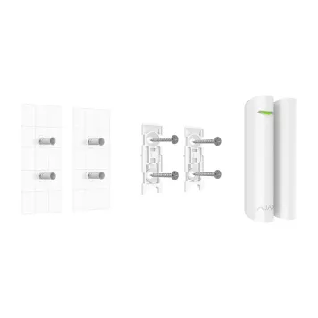 Кріпильна панель Ajax SmartBracket для DoorProtect White (9521.03.WH)-0