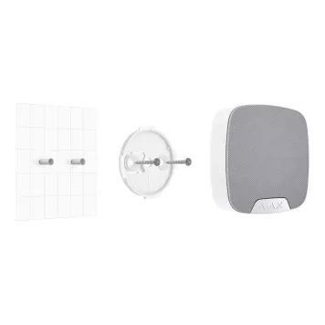 Кріпильна панель Ajax SmartBracket для HomeSiren Black (9566.11.BL)-0