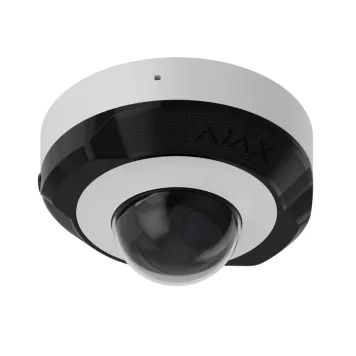 Проводная охранная IP-камера Ajax DomeCam Mini (8 Mp/2.8 mm) White (76022.214.WH1)-0