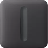 Кнопка для димерного вимикача Ajax SoloButton (Dimmer) Graphite (98609.257.GP1)
