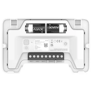 Беспроводной адресный модуль с двумя входами и двумя выходами для пожарной сигнализации Ajax EN54 I/O Module (2X2) Jeweller White (124590.280.WH1)-6