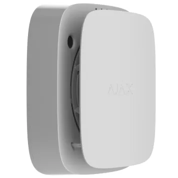 Бездротовий адресний пожежний сповіщувач точковий тепловий Ajax EN54 FireProtect (Heat) Jeweller White (119917.273.WH1)-1