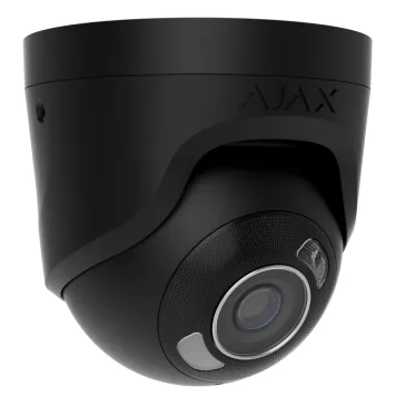 Проводная охранная IP-камера Ajax TurretCam HL (8 Mp/2,8 mm) Black (126264.197.BL1)-0