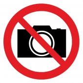 Запрещающие знаки - Запрещается фотографировать