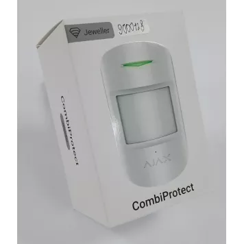 (Уценка) Беспроводной датчик движения и разбиения Ajax CombiProtect White-0