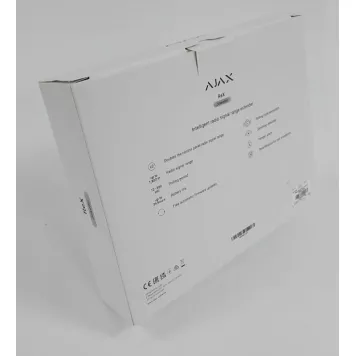 (Уценка) Интеллектуальный ретранслятор сигнала Ajax ReX White-1