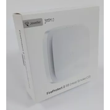 (Уценка) Беспроводной датчик дыма, температуры и угарного газа Ajax FireProtect 2 RB (Heat/Smoke/CO) (8EU) White-0