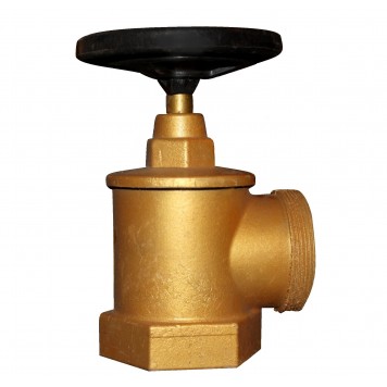 Краны, вентили пожарные - Кран угловой композитный ПК-65-0