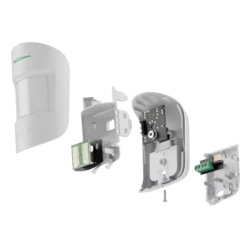 Проволочный комнатный датчик движения с дополнительным микроволновым сенсором Ajax MotionProtect Plus Fibra White (44408.02.WH1)-4