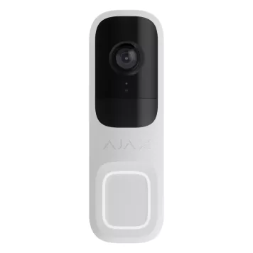 Відеодзвінок Ajax Doorbell White (66390.125.WH1)-0