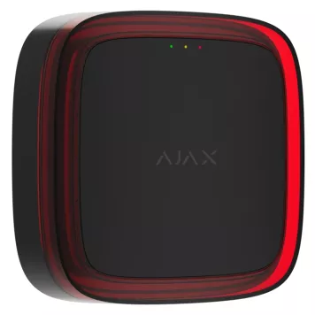 Беспроводной адресный пожарный оповещатель световой Ajax EN54 FireProtect (VAD) Jeweller Black (118606.277.BL1)-1