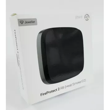 (Уценка) Беспроводной датчик дыма, температуры и угарного газа Ajax FireProtect 2 RB (Heat/Smoke/CO) (8EU) Black-0