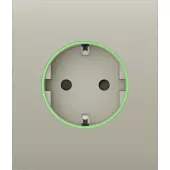 Центральна панель для вбудованої розетки Ajax СenterCover (smart) ivory (59971.162.IV)