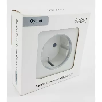 (Уценка) Центральная панель для встроенной розетки Ajax СenterCover (smart) Oyster-0