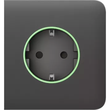 Бічна панель для вбудованої розетки Ajax SideCover (smart) Gray (60000.163.GR)-1