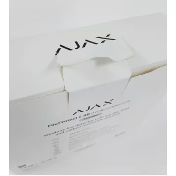 (Уценка) Беспроводной датчик дыма, температуры и угарного газа Ajax FireProtect 2 SB (Heat/Smoke/CO) (8EU) White-2