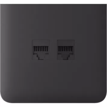 Бічна панель для вбудованої інтернет-розетки Ajax SideCover (LAN) vertical Graphite (126223.319.GP)-1