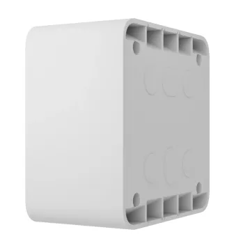 Коробка для зовнішнього монтажу Ajax SurfaceBox для пристрою LightSwitch чи Outlet White (107589.293.WH)-2