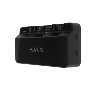 Модуль для додаткового живлення Ajax Superior LineSupply (75 W) Fibra Black (117732.181.BL1)-2