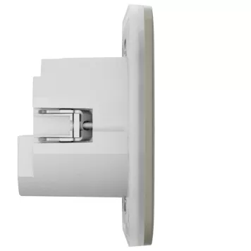 Розумна вбудована розетка з функцією моніторингу споживання електроенергії Ajax Outlet [type F] Jeweller Olive-5