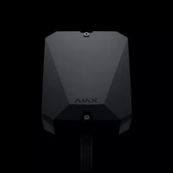Гибридная централь системы безопасности Ajax FIBRA Hub Hybrid (2G) Black-1