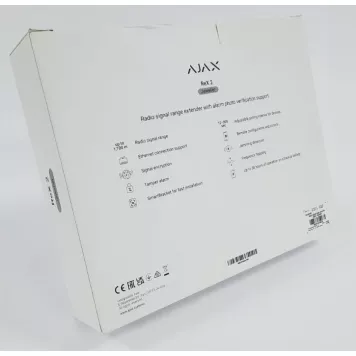 (Уценка) Интеллектуальный ретранслятор сигнала Ajax ReX 2 White-1