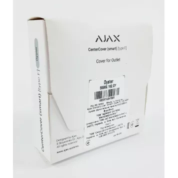 (Уценка) Центральная панель для встроенной розетки Ajax СenterCover (smart) Oyster-1