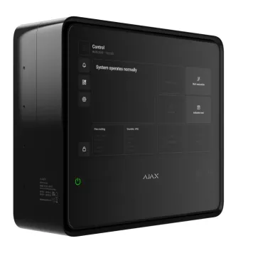 Монтажний бокс для підведення живлення до ППКП Ajax GlandBox Black (125718.314.BL)-7