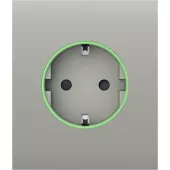 Центральна панель для вбудованої розетки Ajax СenterCover (smart) Oyster (59969.162.OY)