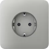 Передняя панель для встроенной розетки Ajax SoloCover (basic) Oyster (89062.164.OY)