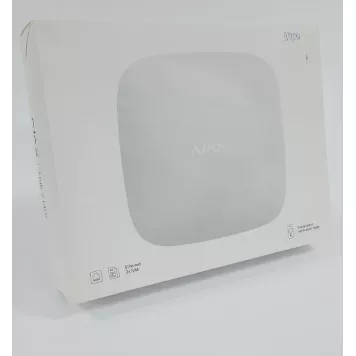 (Уценка) Интеллектуальная централь Ajax Hub 2 (4G) White-0