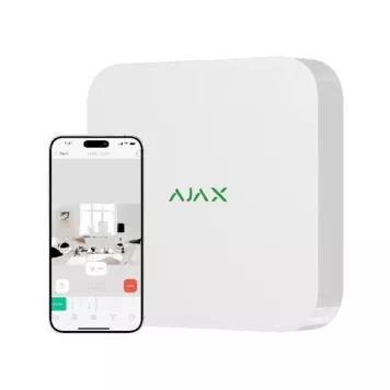 Сетевой видеорегистратор Ajax NVR (16ch) (8EU) White (70934.122.WH)-0