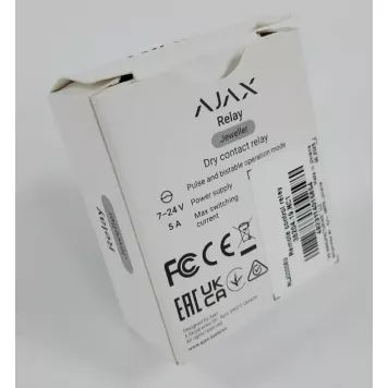 (Уценка) Беспроводное реле с сухим контактом Ajax Relay для управления приборами-1