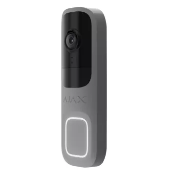 Відеодзвінок Ajax Doorbell Grey (66393.125.GR1)-1