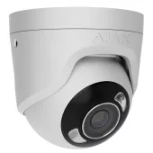 Дротова охоронна IP-камера Ajax TurretCam HL (8 Mp/2,8 mm) White (126265.197.WH1)