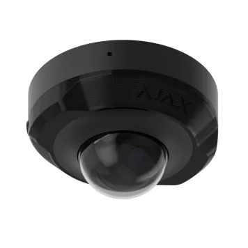 Проводная охранная IP-камера Ajax DomeCam Mini (8 Mp/4 mm) Black (76025.214.BL1)-0