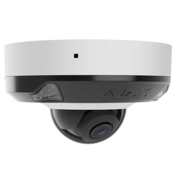 Проводная охранная IP-камера Ajax DomeCam Mini HL (5 Mp/4 mm) White (126271.214.WH1)-3
