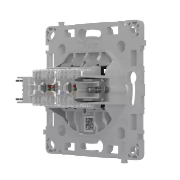 Механізм розетки Ajax OutletCore (LAN) Vertical Black (128848.165.BL)-5