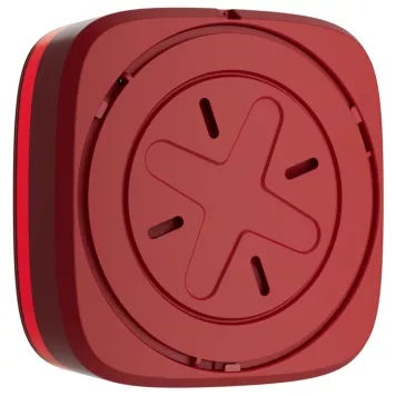 Беспроводной адресный пожарный оповещатель светозвуковой Ajax EN54 FireProtect (Sounder/VAD) Jeweller Red (118601.279.RD1)-3