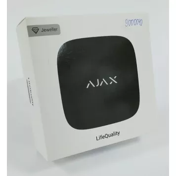 (Уценка) Умный датчик качества воздуха Ajax LifeQuality Black-0