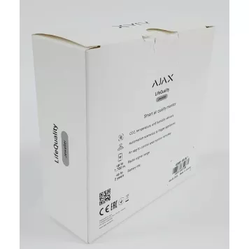 (Уценка) Умный датчик качества воздуха Ajax LifeQuality Black-1