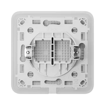 Заглушка монтажної коробки Ajax CoverPlate SoloCover (CP) White (126120.321.WH)-3