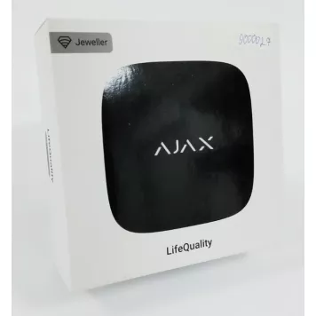 (Уценка) Умный датчик качества воздуха Ajax LifeQuality Black-0