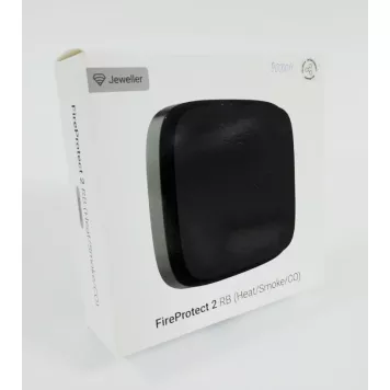(Уценка) Беспроводной датчик дыма, температуры и угарного газа Ajax FireProtect 2 RB (Heat/Smoke/CO) (8EU) Black-0