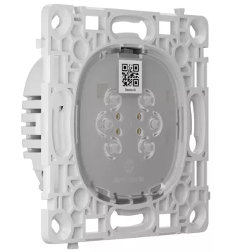 Реле для двоклавішного прохідного вимикача Ajax LightCore (2-gang/2-way) vertical (87945.142.NC)-1