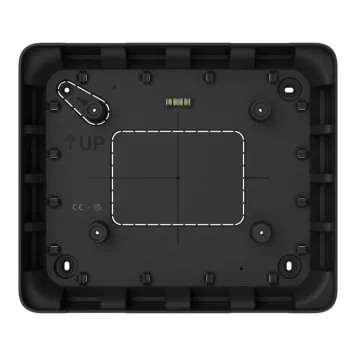 Монтажний бокс для підведення живлення до ППКП Ajax GlandBox Black (125718.314.BL)-0