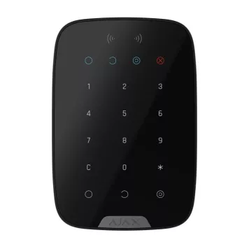 Беспроводная сенсорная клавиатура Ajax KeyPad S Plus Black (70225.83.BL1)-0