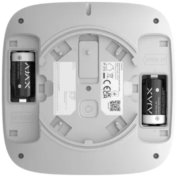 Бездротовий адресний пожежний сповіщувач точковий димовий Ajax EN54 FireProtect (Smoke) Jeweller White (119921.275.WH1)-4